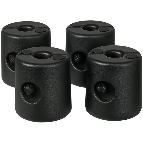 Pack De 4 Pesos Para Carpas Plegables Soportes Rellenables Con 8,7 Kg De Agua O 12 Kg De Arena Ø21,5/24x25,5 Cm_desvips.com