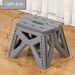 Portable Folding Stool Lightweight Plastic Step Stool For Camping Picnic Home Use Kids Friendly Supports 220lbs_desvips.com
