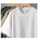 Weight 400g Cotton Comfortable Skin-friendly Short Sleeve T-shirt Loose Casual Sports Top (2 Pieces Minimum Purchase)_desvips.com
