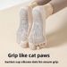 Women's Yoga Socks Anti-Slip Pilates Fitness Sports Short Five Toe Seamless Boat Socks For Spring Summer Antibacterial_desvips.com