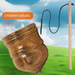 Solid Locust Wood Glowing Spinning Top Children's Ice Whip Rope Middle-aged And Elderly Adults Fitness 80s Traditional_desvips.com