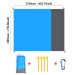 Outdoor Camping Waterproof Beach Mat Portable Foldable Polyester Pocket Picnic Mat Moisture Proof Mat_desvips.com
