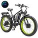 KAIJIELAISI V3 PRO Full Suspension Electric Bike, 52V 26Ah Removable Battery_desvips.com