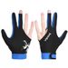 Burton Billiard Three-Finger Gloves For Men Women, Fingerless, Wearable On Left And Right Hands, Single Piece Pack_desvips.com