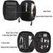 Pocket With 6 Pockets For EDC Gears Zippered Multitools Organizer Utility Pouch Tool Bag_desvips.com