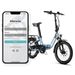 JOBOBIKE Ace Pro 20'' Foldable Electric Bike For Adults With Torque Sensor & Bluetooth Display_desvips.com