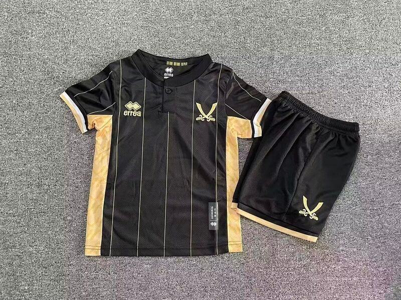 Sheffield Goalkeeper 16-28 Childrens Football Set Football Jersey Kit Kids Short Sleeve Set Sportswear Set Football Sports Clothing Set_desvips.com
