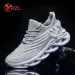 YRZL Mens Sport Breathable Lightweight Sneakers Outdoor Mesh Black Running Athletic Jogging Tenis Walking Shoes Man_desvips.com