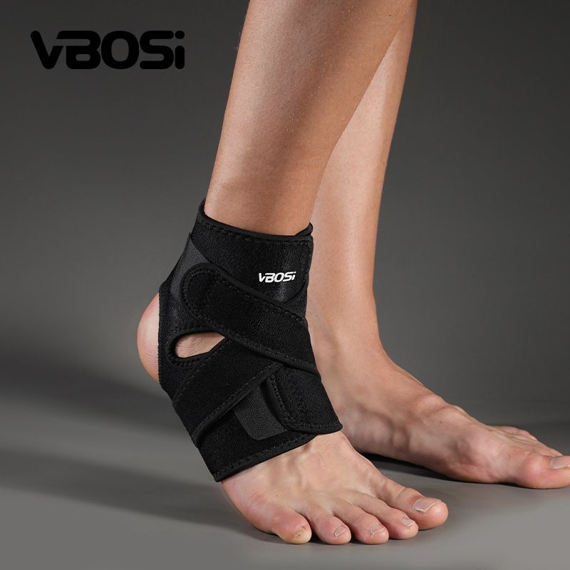 VBOSI Ankle Support SBR Taekwondo Mountaineering Sports Compression Outdoor Cycling Basketball Fitness Protective Gear_desvips.com