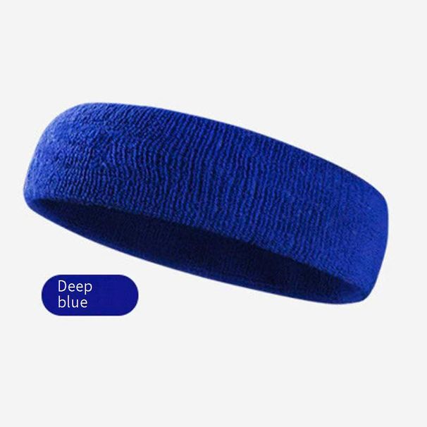 Sweatproof Sports Headband For Women & Men - Breathable Workout Head Wrap For Running, Basketball, Gym & Fitness - Moisture-Wicking Polyester Headband_desvips.com