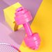 830ML water filled dumbbell kettle Women's Fitness Exercise kettle Yoga outdoor portable barbell cup_desvips.com