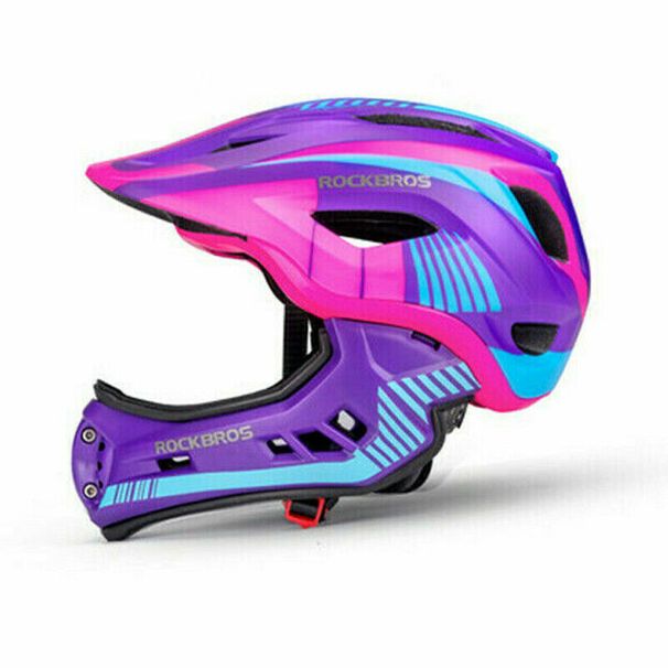 ROCKBROS Children's Helmet Youth Helmet Bike Helmet Motorbike Integral S/M 48-58cm BMX MTB_desvips.com