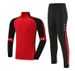 Autumn Winter Half-Zip Jacket Long Sleeve Children's Training Suit Boys Soccer Uniform Sportswear Performance Outfit_desvips.com