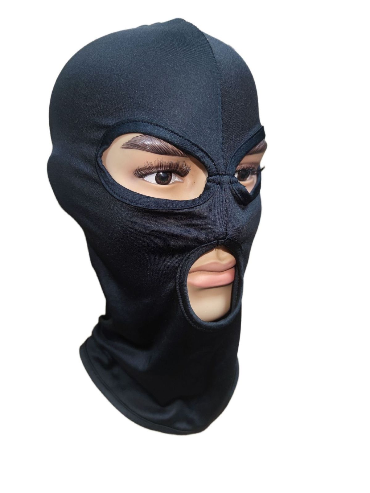 Summer Fishing Sun Protection Headgear Hat Three-Hole Face Bicycle Windproof Dust Facekini Open Mouth Mask_desvips.com