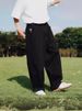 Cross-Border E-commerce Loose Street Trend Skateboard Little Elephant Jeans Hip-Hop Straight Long Pants_desvips.com