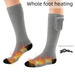 Winter Warm USB Charging Long Tube Cold-proof Outdoor Skiing Cycling Electric Heating Socks_desvips.com