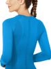 Women's Seamless Long Sleeve Yoga Tops Breathable Athletic Sports Running Shirt With Lightweight Slim Fit Active Tops_desvips.com