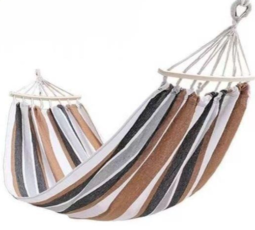 Hammock Outdoor Swing Thickened Indoor Household Single Double Student Dormitory Adult Hanging Chair Canvas Anti-Tip_desvips.com