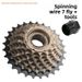 Mountain Freewheel 30mm 27 21mm 7 8 Cassette 10mm Road Bike 9 Speed 6 Gear_desvips.com