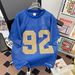 Mesh Hollow-Out Jersey Short-Sleeve T-Shirt For Men, American Style Trendy Hip-Hop Youth Sports Rugby Summer Top_desvips.com