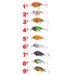 Lure Bait Rock Fat Man Fish Bait 4.5cm/3.8g Floating Hard Bait Simulation Bait Fishing Gear Products_desvips.com