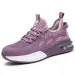 Steel Toe For Breathable Shoes Women Safety Puncture Proof Sport Work Sneakers Construction Security Boots_desvips.com