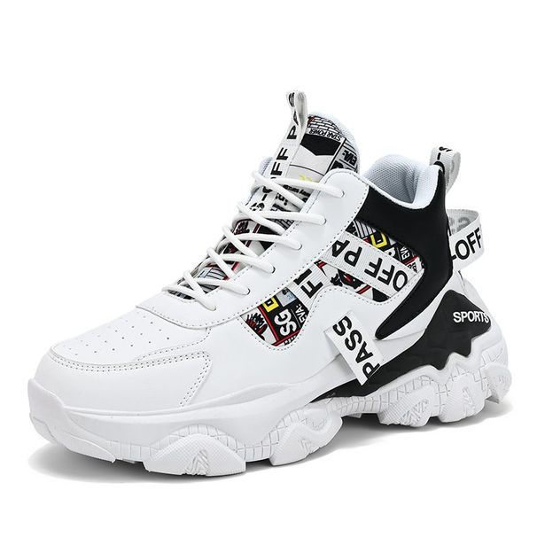 2027 Spring Autumn Fashion Sneakers Jogging Shoes Men High Top Lace-Up Breathable Thick Sole Non-Slip Wear-Resistant Waterproof Running Shoes 39-44_desvips.com