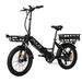 Pixar Wind-1 Folding Electirc Bike City Bike 20 *3 Inch-Fat Tire 500W(Mark 250W) Motor 48V 10.4AH Battery 7-Speed Front Fork Suspension_desvips.com