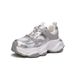 2024 Spring New Dad Women's Mesh Breathable Casual Versatile Trendy Running Height Increasing Sports Shoes_desvips.com