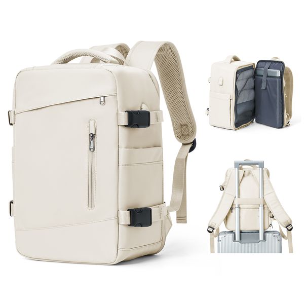 Women's Suitcase Cabin Aircraft Ryanair 40x20x25 Airplane Travel Bag Men Laotop Backpack Wizzair Carry On_desvips.com
