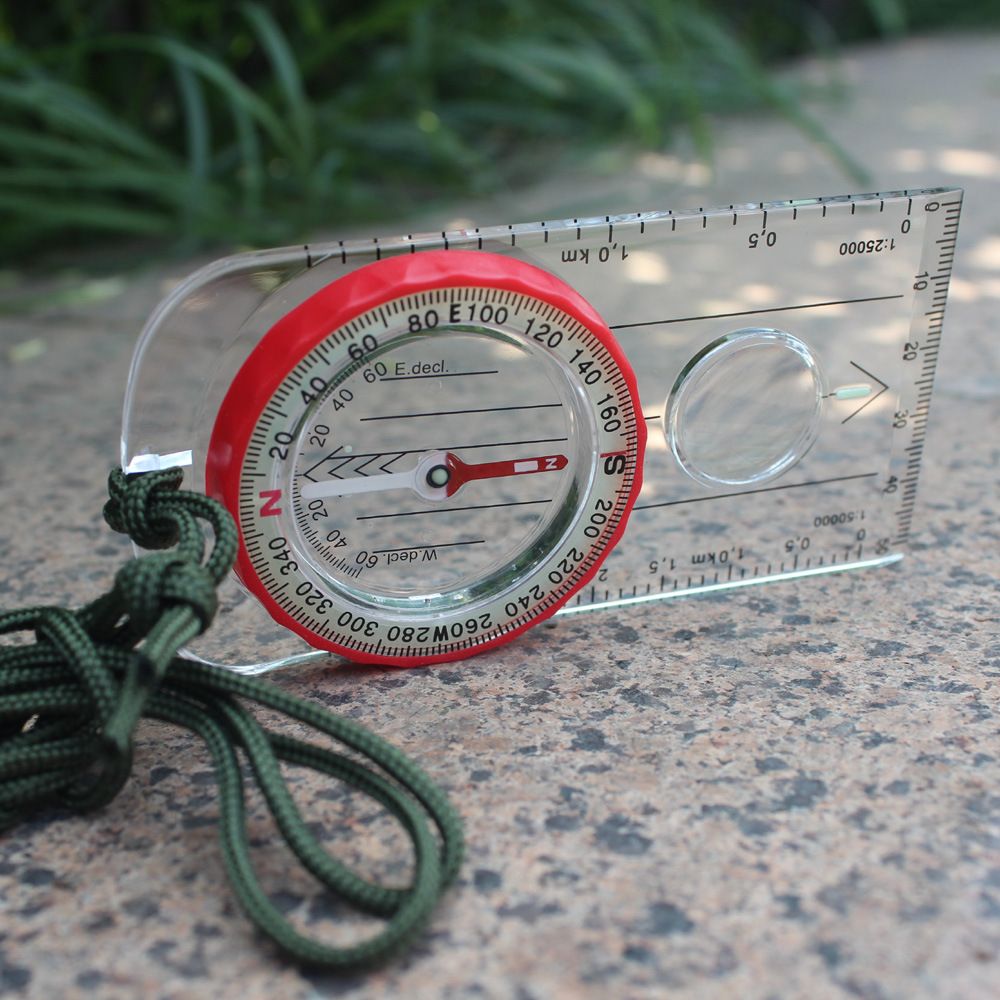 Cross-border New Product: Strong Magnetic Outdoor Children's North Compass, Student Luminous Multifunctional Waterproof Compass_desvips.com