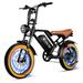OOK-TEK S8 Fat Tyre Electric Bike, 48V 17.5Ah Battery Full Suspension_desvips.com