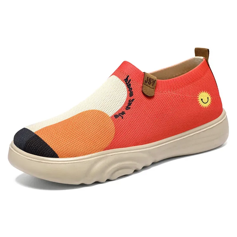2025 NEW Women Casual Shoes Flat Designer Shoes Sneakers Trainer Size 36-45 Free Shipping Jogging Walking Breathable_desvips.com