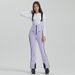 Women's Ski With Straps, One-Piece Waterproof Suit, Winter Outdoor Warm Snow Pants_desvips.com