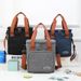 Thickened Round Square Insulated Lunch Bag Leakproof Cooler Tote For Office School Outdoor Thermal Food Container With Handles_desvips.com