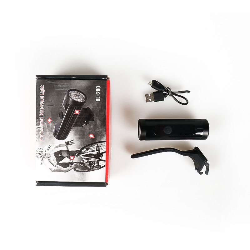 Bicycle Front Light High Brightness Flashlight Night Riding Mountain BL200 Road Bike Gear_desvips.com