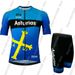 Asturias Team 2026 Cycling Jersey Set Espana Summer Clothing Road Bike Shirts Suit Bicycle Bib Shorts MTB Ropa Maillot_desvips.com