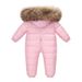 Kids Snowsuits Baby Boys' And Girls' Down Rompers, Bodysuits, And Outdoor Clothing_desvips.com