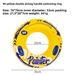 Gold Glitter Underarm Swim Ring For Adults - Premium PVC Inflatable Pool Float With Comfortable Armrests (Heavy-Duty 600D Capacity UV-Resistant)_desvips.com