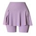 Plus-size Women's Culottes, Summer Outerwear, Three-quarter Length Shark Fin Shorts, Anti-exposure, Outdoor Cycling, Yoga Shorts_desvips.com