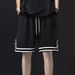 Men's Basketball Jersey Summer Ice Silk Thin Quick-Dry Youth Vest Shorts Cool Fashion Casual Sports Set_desvips.com