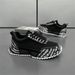 2026 Fashion Sneakers Jogging Shoes Youth/Men PU+Mesh Splicing Low Top Lace-Up Breathable Heighten Non-Slip Wear-Resistant Running Shoes_desvips.com