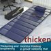 Ultra-Thick Camping Sleeping Pad – Waterproof, Non-Slip, Multi-Size (70cm/80cm/90cm Width) With Optional Pillow (Black/Navy/Grey)_desvips.com