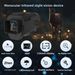 Cross-border Outdoor Monocular Infrared Device HD Night Vision Telescope Backlight Button Fill Light_desvips.com