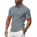 Cross-border Summer Hot Sale European Size Mesh Men's Polo Shirt Casual Golf Quick-drying Short-sleeved T-shirt Men_desvips.com