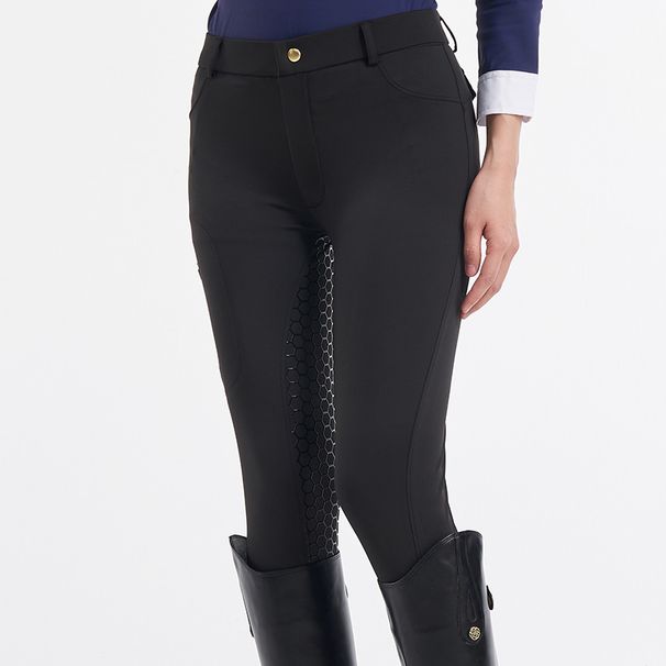 Sports & Outdoor Summer Equestrian Riding Pants With Anti-Slip Silicone Grip – High-Stretch Breathable Horse Riding Breeches For Men & Women_desvips.com