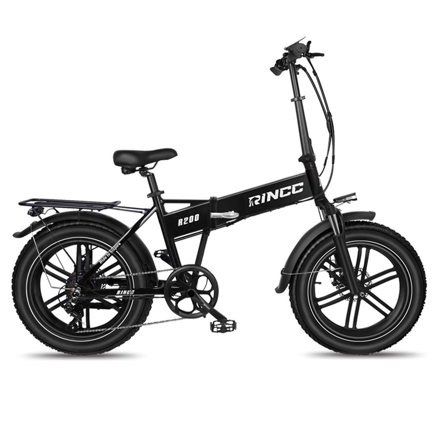 Rincc R200 Folding Electric Bike 750W 48V15Ah Battery 20inch_desvips.com