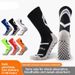 Adult Mid Calf Non-Slip Soccer Socks With Adhesive Dots Sports Socks Repackaged And Tagged_desvips.com