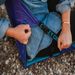 Outdoor Cushion With Backrest Portable Waterproof Sitting Mat Camping Hiking Backpacking Fishing Chair Stadium Seat Pad_desvips.com