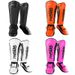 Sports & Outdoor 2026 High-Quality PU Leather Boxing Shin Guards Ankle Protector MMA Muay Thai Training Leg Warmers Light Kicking Shin Pads_desvips.com